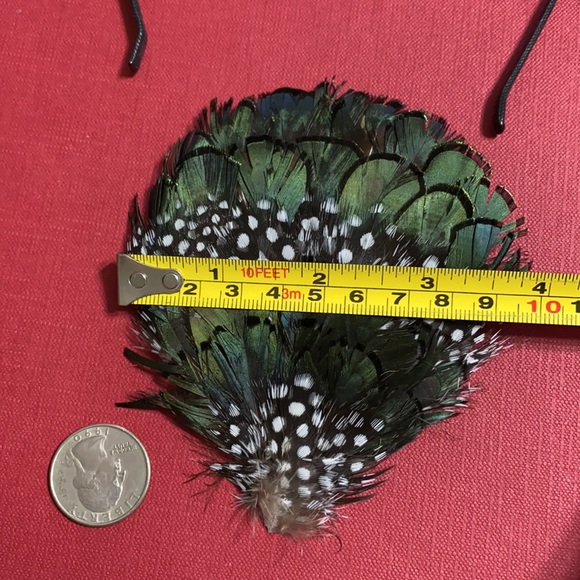 🖤NEW💕Real Peacock feather headband - Picture 6 of 12
